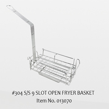 013070 S/S OPEN FRYER BASKET