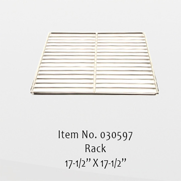 030597 NICKEL PLATED SCREEN RACK