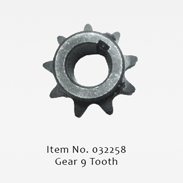 032258 GEAR 9 TOOTH