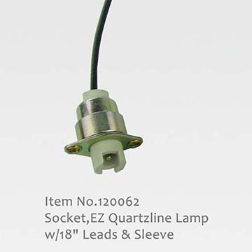 120062 SOCKET, EZ QUARTZLINE LAMP 