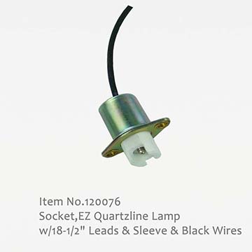 120076 SOCKET, EZ QUARTZLINE LAMP