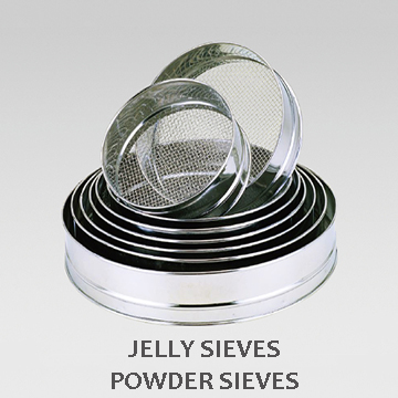 012500 JELLY SIEVES & POWDER SIEVES